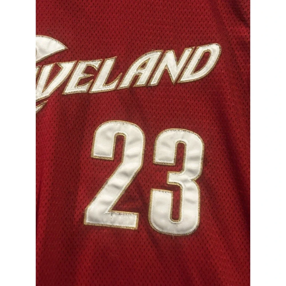 Lebron‎ James Cleveland Cavaliers Jersey #23 Size 56 RARE Reebok Logo